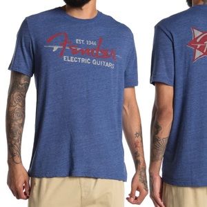 COPY - Lucky Brand Fender Guitar Graphic Tee
